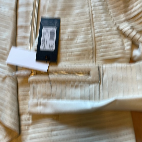 NWT Marciano genuine leather pearl jacket size 8 - Picture 8 of 9